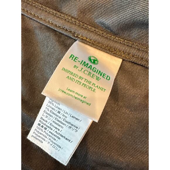 Walace & Barnes Military Field Coat Mens Large Brown Linen Blend Hooded *FLAW* - Picture 10 of 15